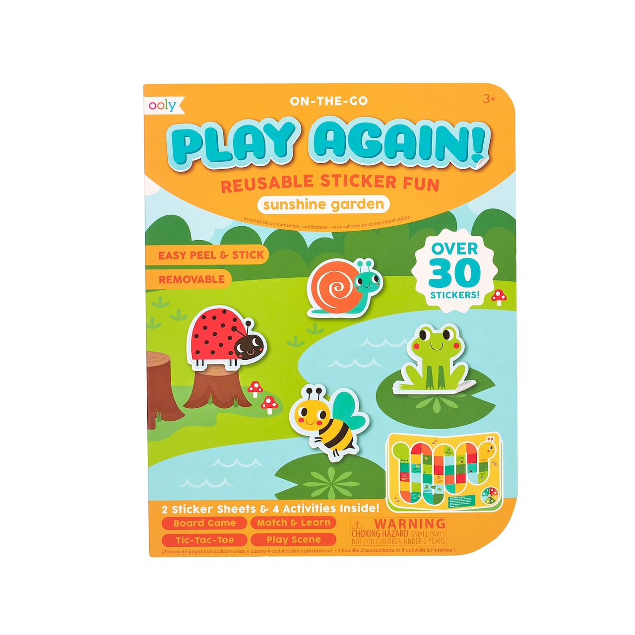 OOLY Play Again! Mini On-The-Go Sunshine Garden Activity Kit
